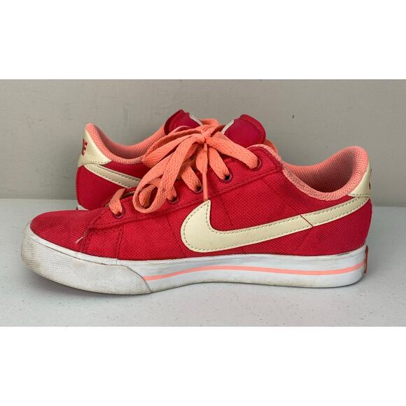 Women Nike Court Legacy Canvas Low lace-up sneakers shoes 408182-601, 7 - Picture 3 of 7